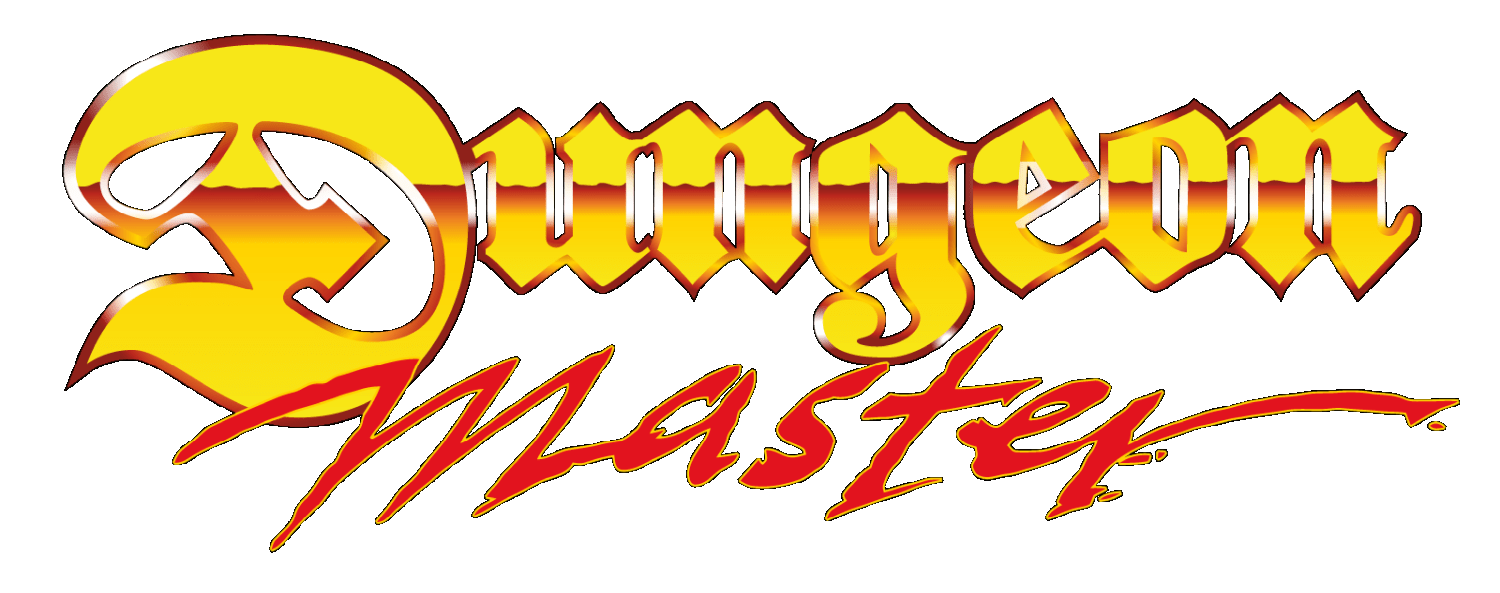 Dungeon Master logo for Super Nintendo